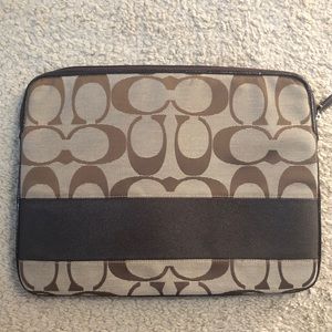 Coach Laptop Case